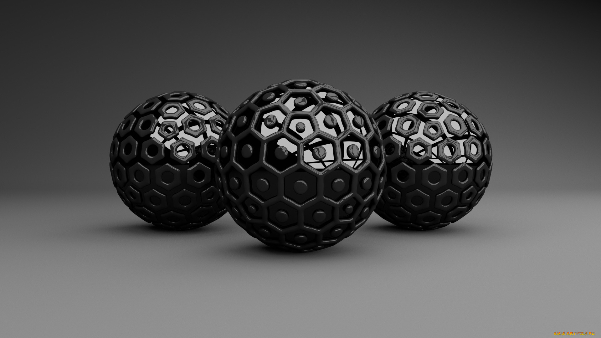 Обои 3д Графика. Простые обои 3d модели. Обои 3d черные шары. 3d balls Art.